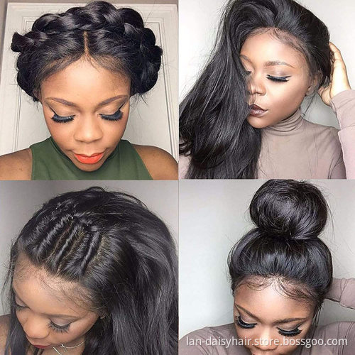 Fast Shipping HD Lace   Wig 100% Brazilian Straight  Human Hair,150% density 4x4  Thin Transparent HD Lace Frontal Closure Wigs